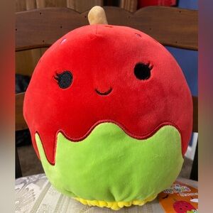 Flip A Mallows Squishmallows Keir Green Apple & Carah Candy Corn NWT Halloween‎